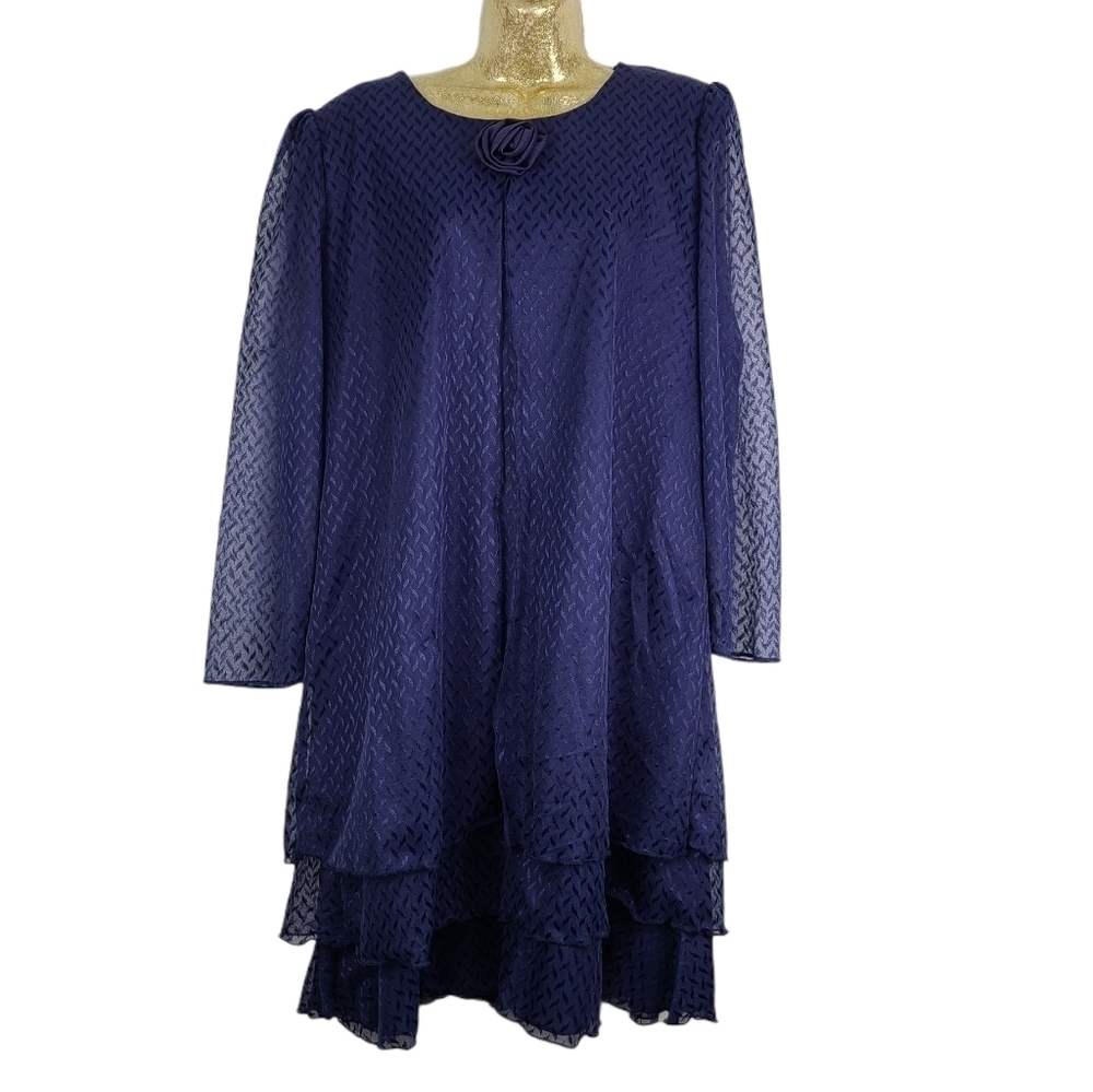 Vintage California Looks Blue Dress‎ size 14